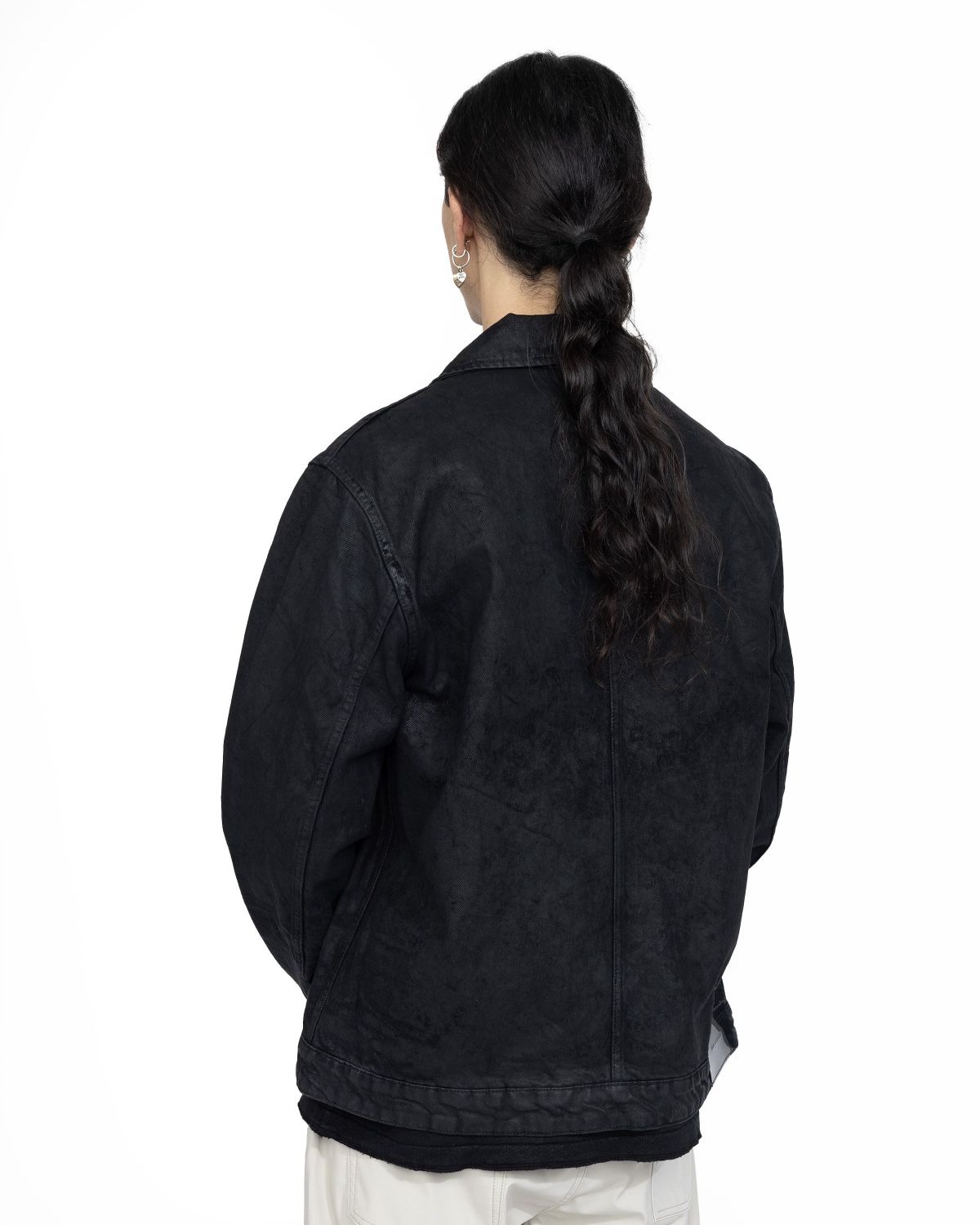 Our Legacy – Rebirth Jacket Waxed Black Denim | Highsnobiety Shop